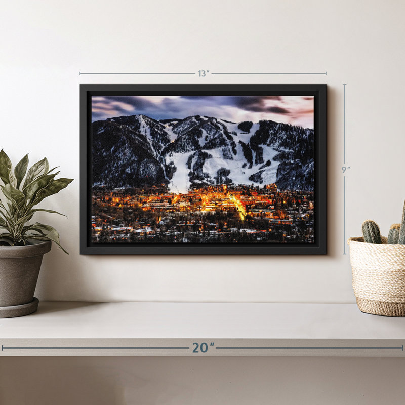 Impression sur toile Park City, H 13 po x l 9 po