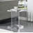 Acrylic Beam End Table
