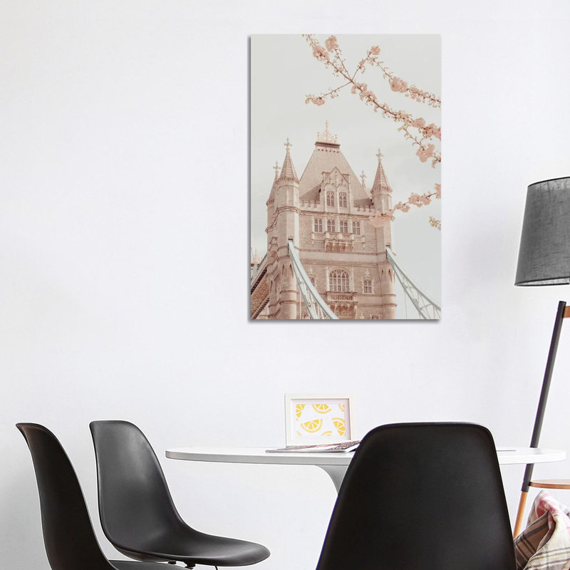 London Tower Bridge by Grace Digital Art Co - Wrapped Canvas Print, 101.6 cm H x 66.04 cm W x 3.175 cm D