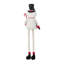 Bonhomme de neige en tissu 60 po H 60 po