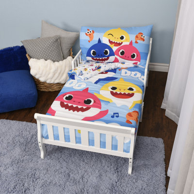 Reversible People Toddler Bedding Set