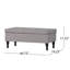 Higginbotham 40.94'' Wide Tufted Rectangle Storage Ottoman-16239505