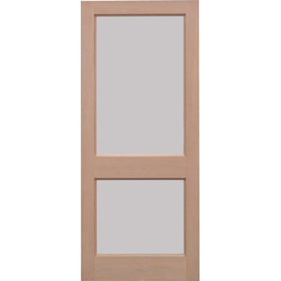 2XGG Unfinished Hemlock External Door