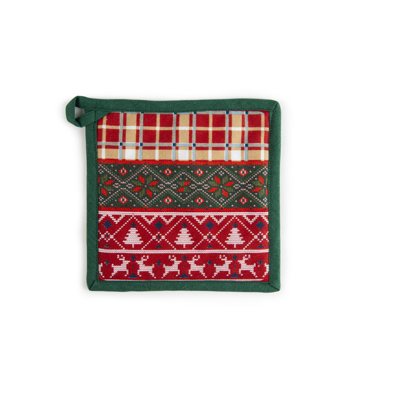 Excelsa Fall Winter Christmas Potholder