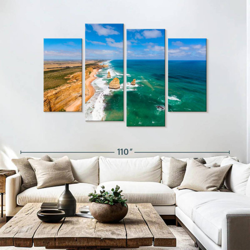 Gillard Great Ocean Road Cliff, H 54 po x l 84 po