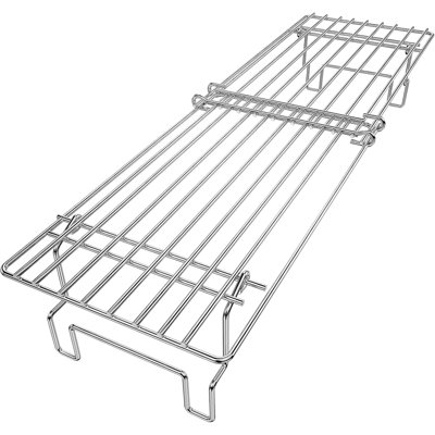 Adjustable Warming Rack, Upper Rack with Foldable Leg