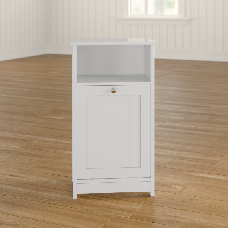 Wood Cabinet Laundry Hamper