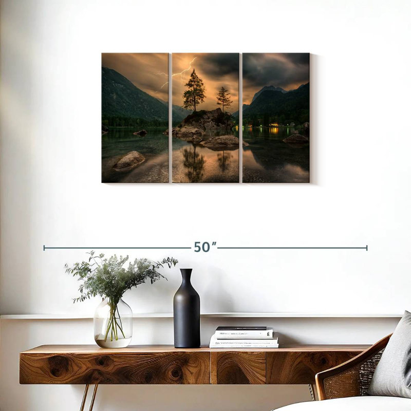 Alvord Magical Lakeside Mountain, H 20 po x l 33 po