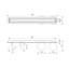 Calbert Glass Flush Ceiling Light