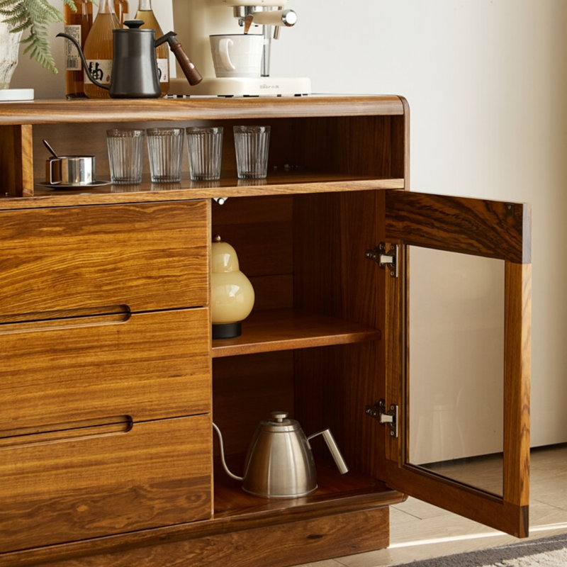 Buffet simple de grande capacité avec rangement