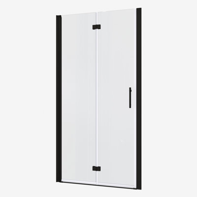 1 3/8" Adjustment,Universal Pivot Shower Door, With 1/4" Tempered Glass