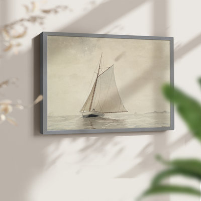 Vintage Nauticals-L - Reproduction encadrée - Restickable