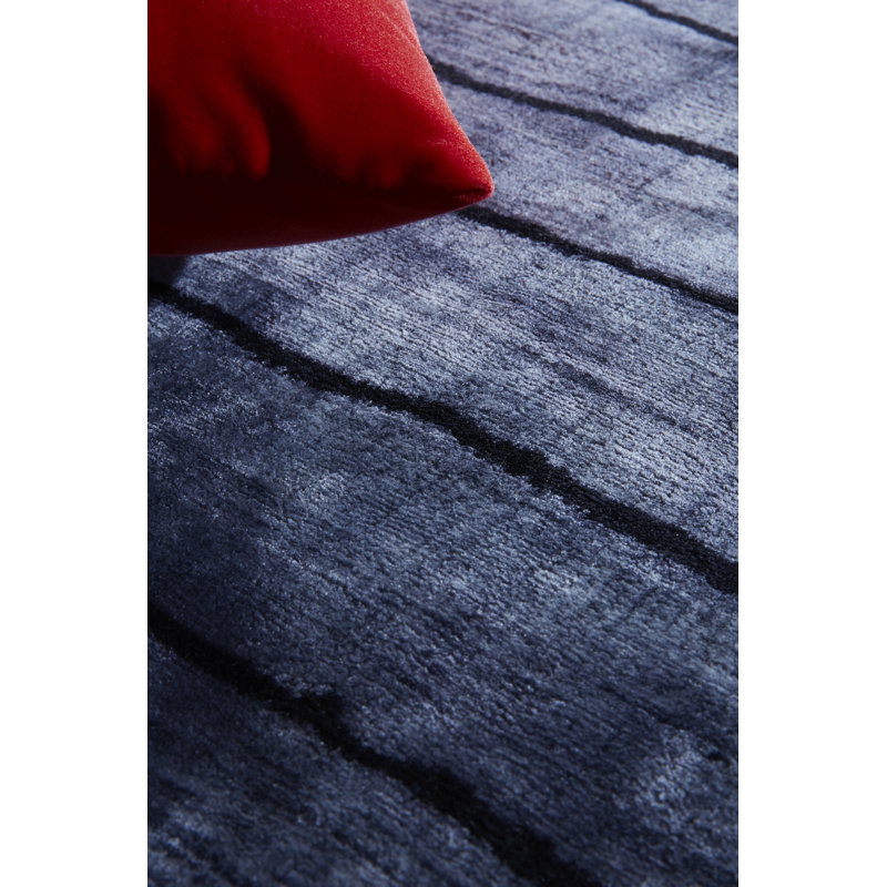 Striped Hand Woven 170cm X 230cm Area Rug