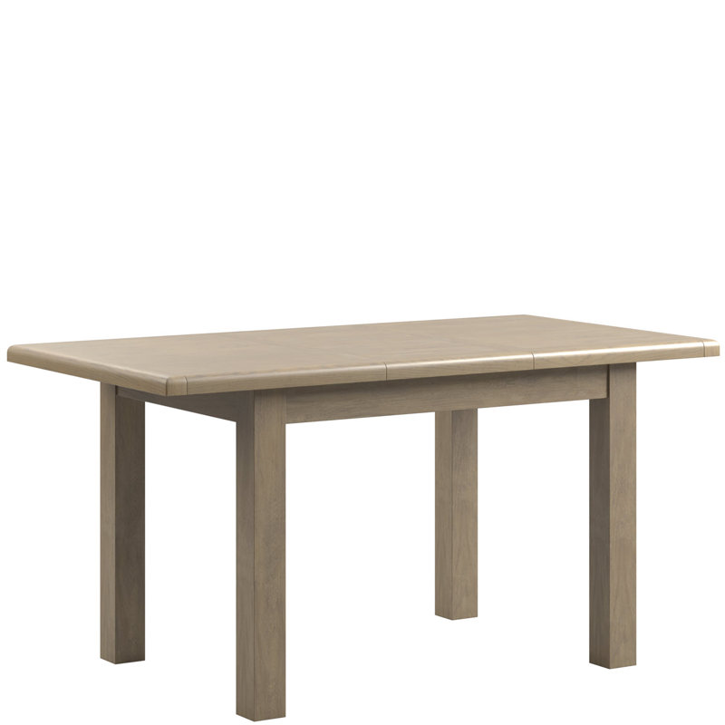 Columbia Extendable Oak Dining Table, 77 cm H x 80 cm W x 120 cm - 150 cm L