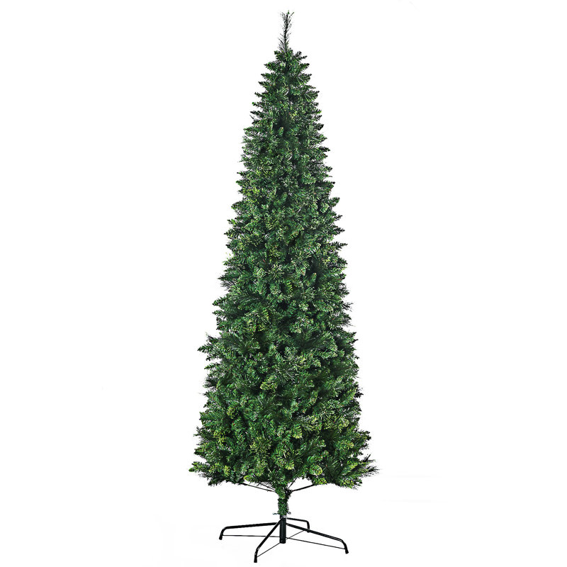 Moitié d'arbre de Noël artificiel, 7.4'