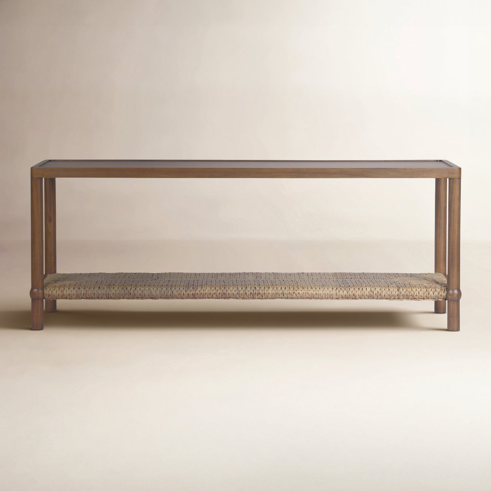 Gabriella Console Table, Brown Mindi