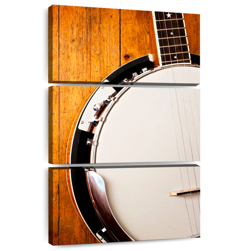 Abarca Rustic Banjo, 50" H x 32" W