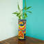 Vase de table cylindrique en céramique Talavera