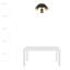 Senduk Fabric Flush Mount