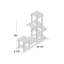 Wood Weather Resistant Plant Stand