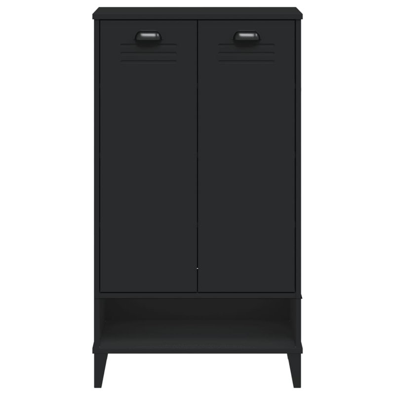 Meuble de rangement 10 paires de chaussures, Noir