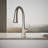 Graze Pull-Down Single Handle Kitchen Faucet With Three-Function Sprayhead With Accessories-48035802