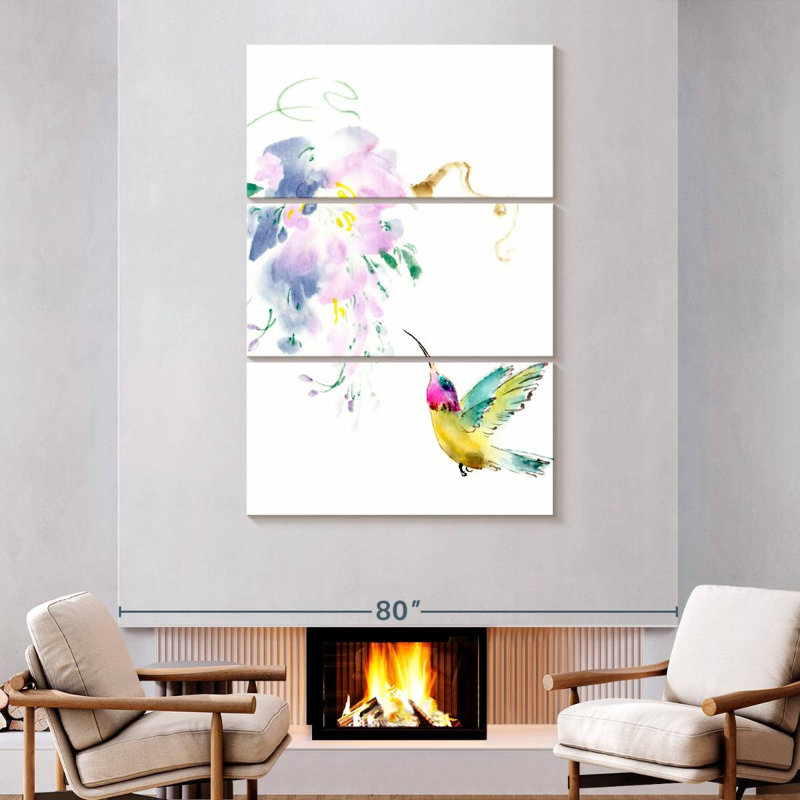 Brampt My Love Is In The Air, 74" H x 48" W