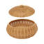 Panier de rangement avec couvercle