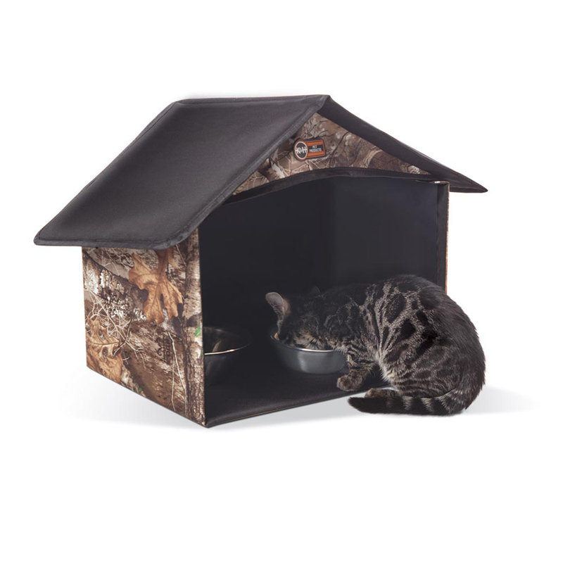 Camouflage Tent Pet Bed