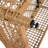 Outdoor Rattan Chaise Lounge Chair with 5-Position Backrest, Cushion and Wheels,-1778822656