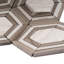 Carrelage mosaïque en marbre poli hexagonal 10,63 po x 12,01 po Interspace-60816618