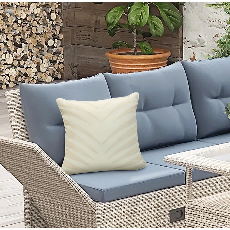 Outdoor Reversible Throw Pillow
