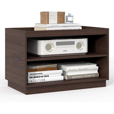 Stackable Drawer - 2 Shelf - Brown