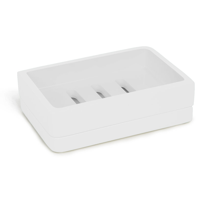 Locklin Soap Dish, White