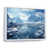 Cadre flottant blanc