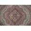 Tapis traditionnel fait à la main en laine rose 7 x 10