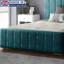 Chico Upholstered Velvet Bed-1784265333-1784265356