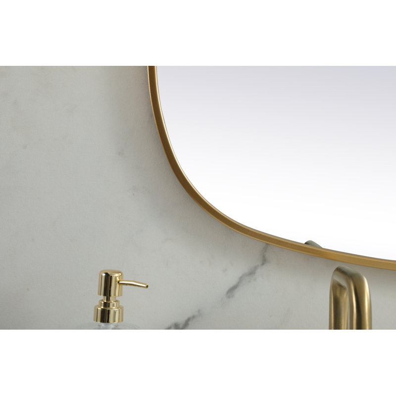 Miroir Bertin, Laiton, 60 po x 24 po 