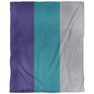 Polyester Striped Duvet Cover