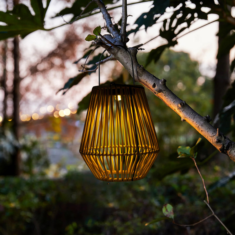 7.9'' Solar Powered Integrated LED Outdoor Lantern