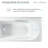 Concorde 60" x 32" Acrylic Glossy White, Alcove, Integral, Apron Bathtub-57944770