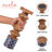  Handcrafted Mango Wood Pillar Candle Holder Set of 3 