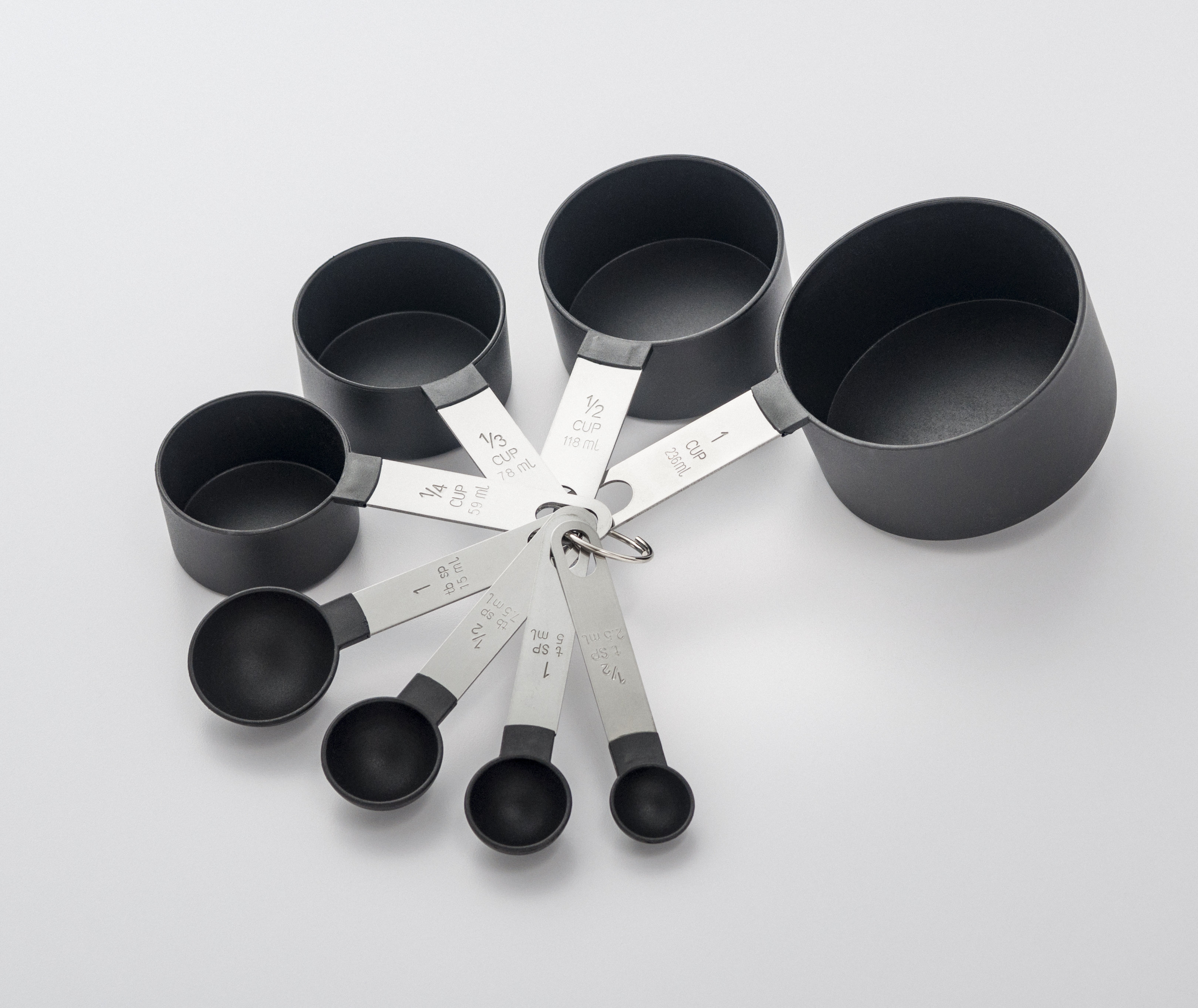Cooks on Fire 8-Pieces Measuring Cup and Spoon Set & Reviews - Wayfair ...