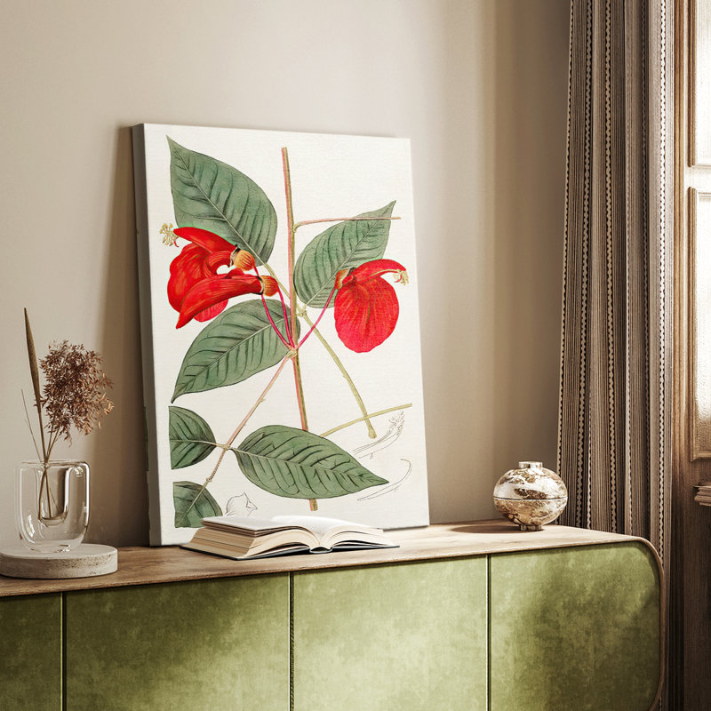 FloraOf TheTropics II - Cavas de galerie sur mesure, H 18 po x l 12 po