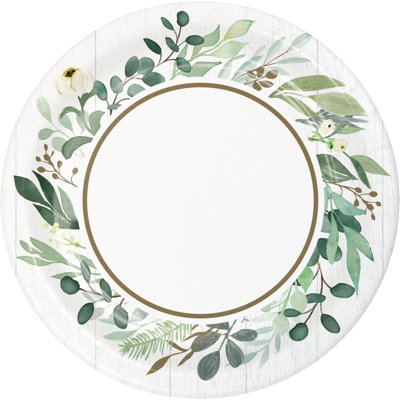 Disposable Paper Dessert Plate