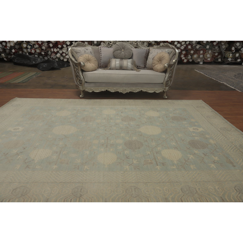 Tapis turc Oushak en laine 9x12