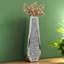 Ankaj Glass Flower Tall Vase Crystal Room Decor-102321344-123695920