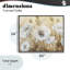 Giclée sur fond blanc, coquelicots blancs, design par Kim Allen-1099700356-1099700358