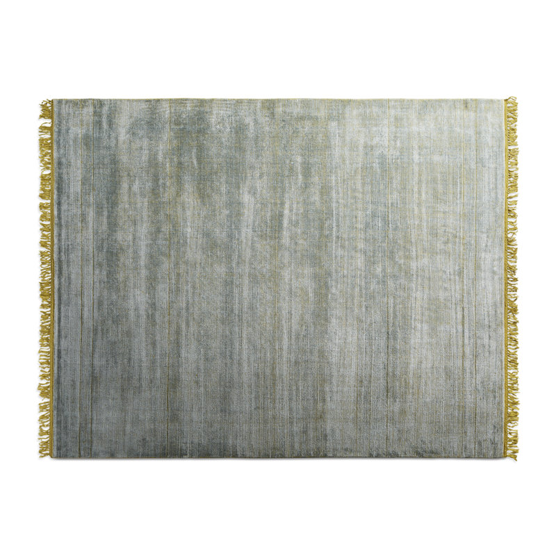Fancy Rug in Lime/Yellow, Rectangle 8' x 10'
