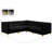Enson 93" Wide Velvet Reversible Modular Corner Sectional-66767018